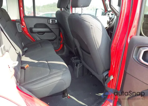 2020 Jeep Wrangler Unlimited Sahara 4X4 z USA, uszkodzony, nr VIN 1C4HJXEN0LW184564